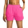 imageG Gradual Womens Running Shorts with Zipper Pockets Quick Dry Athletic Workout Gym 3quot Shorts for Women with Comfy LinerRose Red