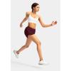 imageG Gradual Womens Running Shorts with Zipper Pockets Quick Dry Athletic Workout Gym 3quot Shorts for Women with Comfy LinerWine