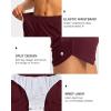 imageG Gradual Womens Running Shorts with Zipper Pockets Quick Dry Athletic Workout Gym 3quot Shorts for Women with Comfy LinerWine