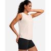 imageG Gradual Womens Sleeveless Workout Tops Lightweight High Neck Tennis Yoga Shirts Running Athletic Tank Tops for WomenBeige