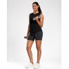 imageG Gradual Womens Sleeveless Workout Tops Lightweight High Neck Tennis Yoga Shirts Running Athletic Tank Tops for WomenBlack