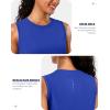 imageG Gradual Womens Sleeveless Workout Tops Lightweight High Neck Tennis Yoga Shirts Running Athletic Tank Tops for WomenBlue