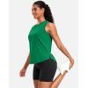 imageG Gradual Womens Sleeveless Workout Tops Lightweight High Neck Tennis Yoga Shirts Running Athletic Tank Tops for WomenGreen