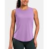 imageG Gradual Womens Sleeveless Workout Tops Lightweight High Neck Tennis Yoga Shirts Running Athletic Tank Tops for WomenMauve
