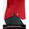 imageG Gradual Womens Sleeveless Workout Tops Lightweight High Neck Tennis Yoga Shirts Running Athletic Tank Tops for WomenRed