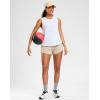 imageG Gradual Womens Sleeveless Workout Tops Lightweight High Neck Tennis Yoga Shirts Running Athletic Tank Tops for WomenWhite