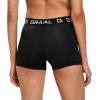 imageG Gradual Womens Spandex Compression Volleyball Shorts 3quot 7quot Workout Pro Shorts for Women3 PackblackBlackBlack