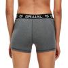 imageG Gradual Womens Spandex Compression Volleyball Shorts 3quot 7quot Workout Pro Shorts for Women3 PackblackWhiteGray
