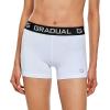 imageG Gradual Womens Spandex Compression Volleyball Shorts 3quot 7quot Workout Pro Shorts for Women3 PackblackWhiteGray