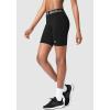 imageG Gradual Womens Spandex Compression Volleyball Shorts 3quot 7quot Workout Pro Shorts for Women7 3 Pack BlackBlackBlack