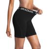 imageG Gradual Womens Spandex Compression Volleyball Shorts 3quot 7quot Workout Pro Shorts for Women7 Black