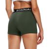 imageG Gradual Womens Spandex Compression Volleyball Shorts 3quot 7quot Workout Pro Shorts for WomenOlive Green