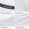 imageG Gradual Womens Spandex Compression Volleyball Shorts 3quot 7quot Workout Pro Shorts for WomenWhite With Pockets