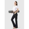 imageG Gradual Womens Yoga Pants with Pockets Flare Leggings High Waist Yoga Dress Pants Bootcut Casual WorkBlack Camo