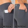 imageG Gradual Womens Yoga Pants with Pockets Flare Leggings High Waist Yoga Dress Pants Bootcut Casual WorkCharcoal