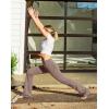 imageG Gradual Womens Yoga Pants with Pockets Flare Leggings High Waist Yoga Dress Pants Bootcut Casual WorkDark Khaki