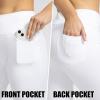 imageG Gradual Womens Yoga Pants with Pockets Flare Leggings High Waist Yoga Dress Pants Bootcut Casual WorkWhite