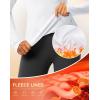 imageThermal Shirts for Women Long Sleeve Mock Neck Fleece Tops Running Workout Cold Weather Gear with Zip PocketWhite