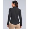 imageWomens Golf Shirts Lightweight UPF 50 Long Sleeve Shirts UV Protection Quick Dry Cool Polo Shirts for Women Work OutdoorBlack