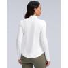 imageWomens Golf Shirts Lightweight UPF 50 Long Sleeve Shirts UV Protection Quick Dry Cool Polo Shirts for Women Work OutdoorWhite