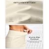 imageWomens Golf Skirts Skort 4 Side Pockets High Waisted Stretchy Tennis Skirt with Short Athletic CasualBeige