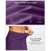 imageWomens Golf Skirts Skort 4 Side Pockets High Waisted Stretchy Tennis Skirt with Short Athletic CasualDeep Purple