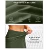 imageWomens Golf Skirts Skort 4 Side Pockets High Waisted Stretchy Tennis Skirt with Short Athletic CasualOlive Green