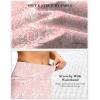 imageWomens Golf Skirts Skort 4 Side Pockets High Waisted Stretchy Tennis Skirt with Short Athletic CasualPink Paisley