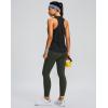 imageWomens Workout Tops Racerback Athletic Tank Tops Sleeveless Loose Fit Yoga Running Gym Shirts for WomenBlack