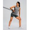 imageWomens Workout Tops Racerback Athletic Tank Tops Sleeveless Loose Fit Yoga Running Gym Shirts for WomenHeather Grey