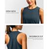 imageWomens Workout Tops Racerback Athletic Tank Tops Sleeveless Loose Fit Yoga Running Gym Shirts for WomenNavy