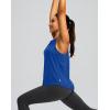 imageWomens Workout Tops Racerback Athletic Tank Tops Sleeveless Loose Fit Yoga Running Gym Shirts for WomenRoyal Blue