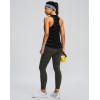imageWomens Workout Tops Racerback Athletic Tank Tops Sleeveless Loose Fit Yoga Running Gym Shirts for WomenWhite Stripe