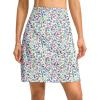 imageG Gradual 19quot Skorts for Woman Knee Length Golf Skirt Long Athletic Tennis Skorts for Women Dressy Casual with Shorts PocketsBoho Flower