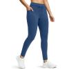 imageG Gradual Womens Fleece Lined Winter Leggings High Waisted Water Resistant Thermal Hiking Ski Pants for Women with PocketsBlue