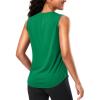 imageG Gradual Womens Sleeveless Workout Tops Lightweight High Neck Tennis Yoga Shirts Running Athletic Tank Tops for WomenGreen
