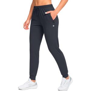 imageG Gradual Womens Joggers Pants with Zipper Pockets Tapered Running Sweatpants for Women Lounge JoggingGrey
