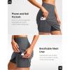 imageG Gradual 18quot Golf Skirts for Women Zipper Pockets Knee Length Skort with Shorts Underneath High Waist Tennis PickleballInk Grey