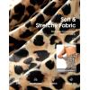 imageG Gradual 18quot Golf Skirts for Women Zipper Pockets Knee Length Skort with Shorts Underneath High Waist Tennis PickleballLeopard
