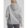 imageG Gradual Hoodies for Women Oversized Fleece Sweatshirt with Pocket Loose Fit Casual Athletic Workout PulloverHeather Grey