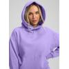 imageG Gradual Hoodies for Women Oversized Fleece Sweatshirt with Pocket Loose Fit Casual Athletic Workout PulloverLavender