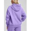 imageG Gradual Hoodies for Women Oversized Fleece Sweatshirt with Pocket Loose Fit Casual Athletic Workout PulloverLavender