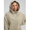imageG Gradual Hoodies for Women Oversized Fleece Sweatshirt with Pocket Loose Fit Casual Athletic Workout PulloverLight Khaki