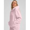 imageG Gradual Hoodies for Women Oversized Fleece Sweatshirt with Pocket Loose Fit Casual Athletic Workout PulloverLight Pink