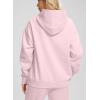 imageG Gradual Hoodies for Women Oversized Fleece Sweatshirt with Pocket Loose Fit Casual Athletic Workout PulloverLight Pink