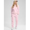 imageG Gradual Hoodies for Women Oversized Fleece Sweatshirt with Pocket Loose Fit Casual Athletic Workout PulloverLight Pink