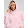 imageG Gradual Hoodies for Women Oversized Fleece Sweatshirt with Pocket Loose Fit Casual Athletic Workout PulloverLight Pink
