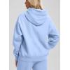 imageG Gradual Hoodies for Women Oversized Fleece Sweatshirt with Pocket Loose Fit Casual Athletic Workout PulloverLight Purple