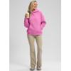 imageG Gradual Hoodies for Women Oversized Fleece Sweatshirt with Pocket Loose Fit Casual Athletic Workout PulloverRose Pink