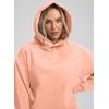 imageG Gradual Hoodies for Women Oversized Fleece Sweatshirt with Pocket Loose Fit Casual Athletic Workout PulloverSunny Coral